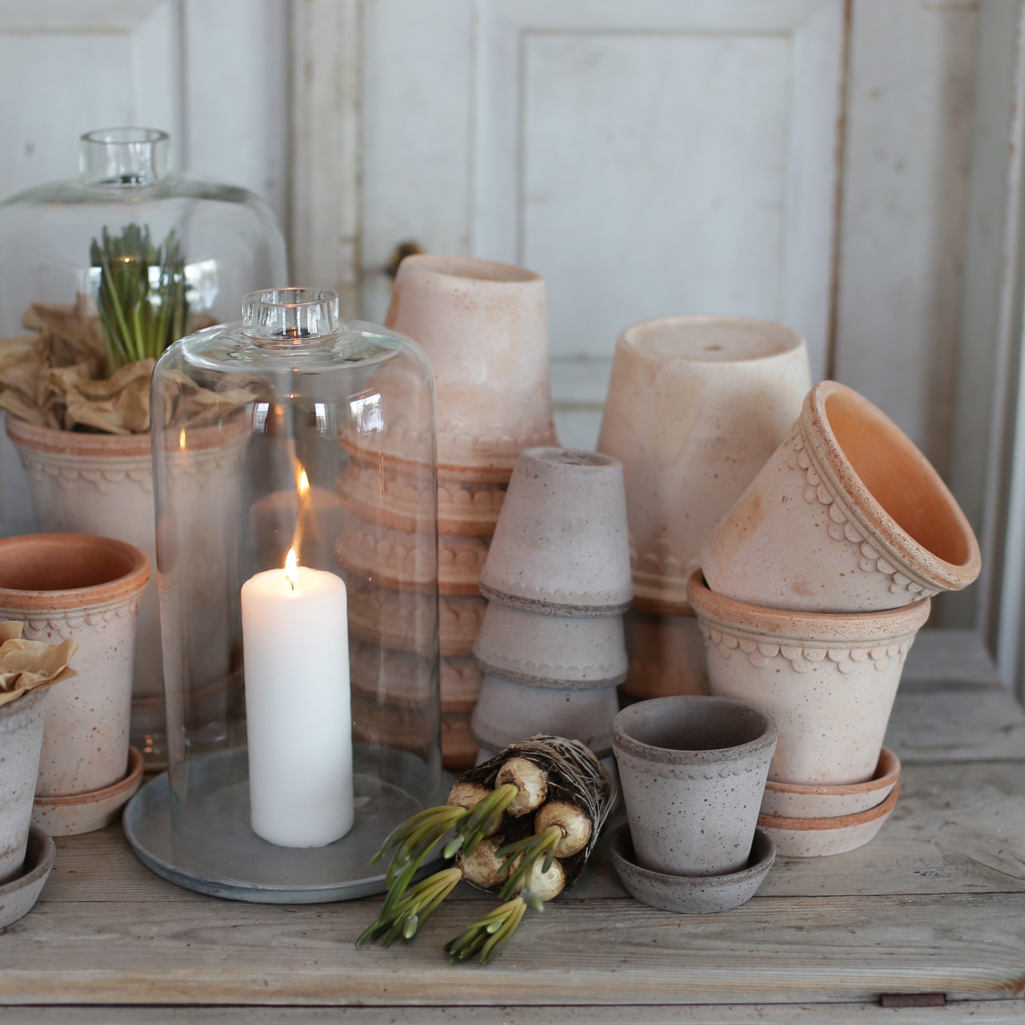 Kruka Köpenhamn  12 cm rustik terracotta  - Bergs Potter - 4