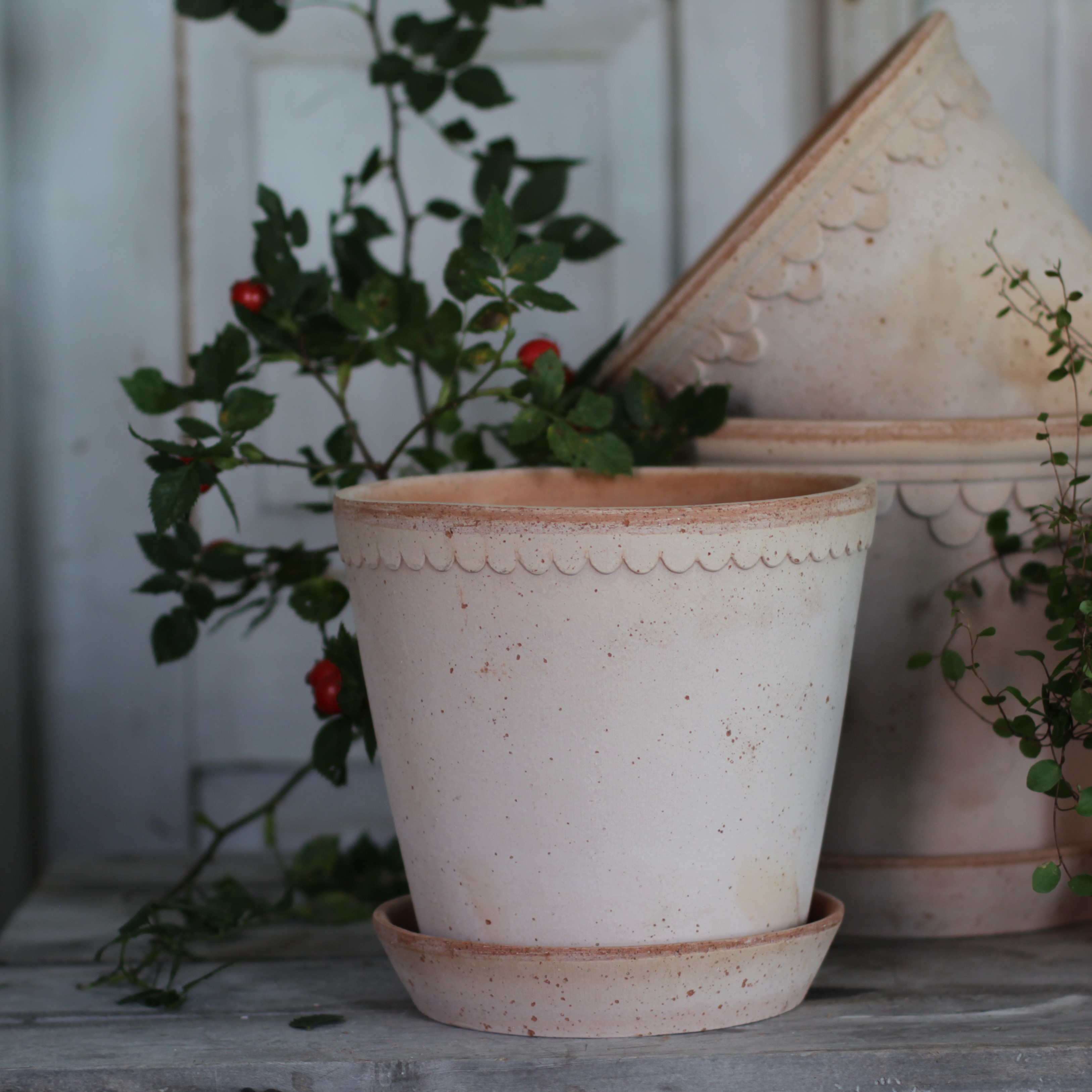 Kruka Helena  21 cm rustik terracotta - Bergs Potter