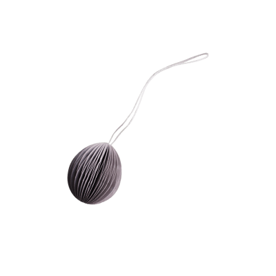Ovalt Ägg - Hängande Dekoration Lila - 4