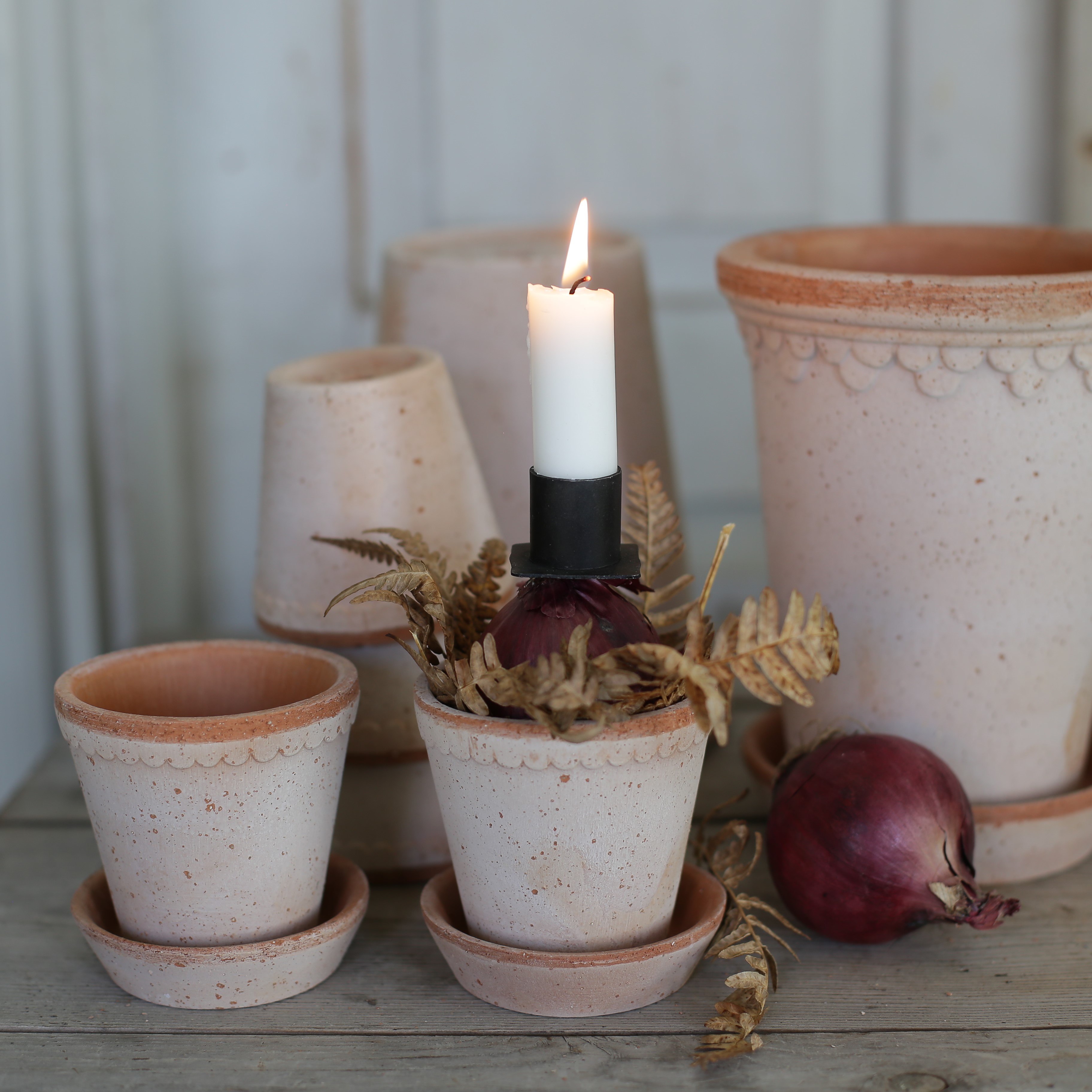 Kruka Helena mini 8,5 cm rustk terracotta - Bergs Potter - 10