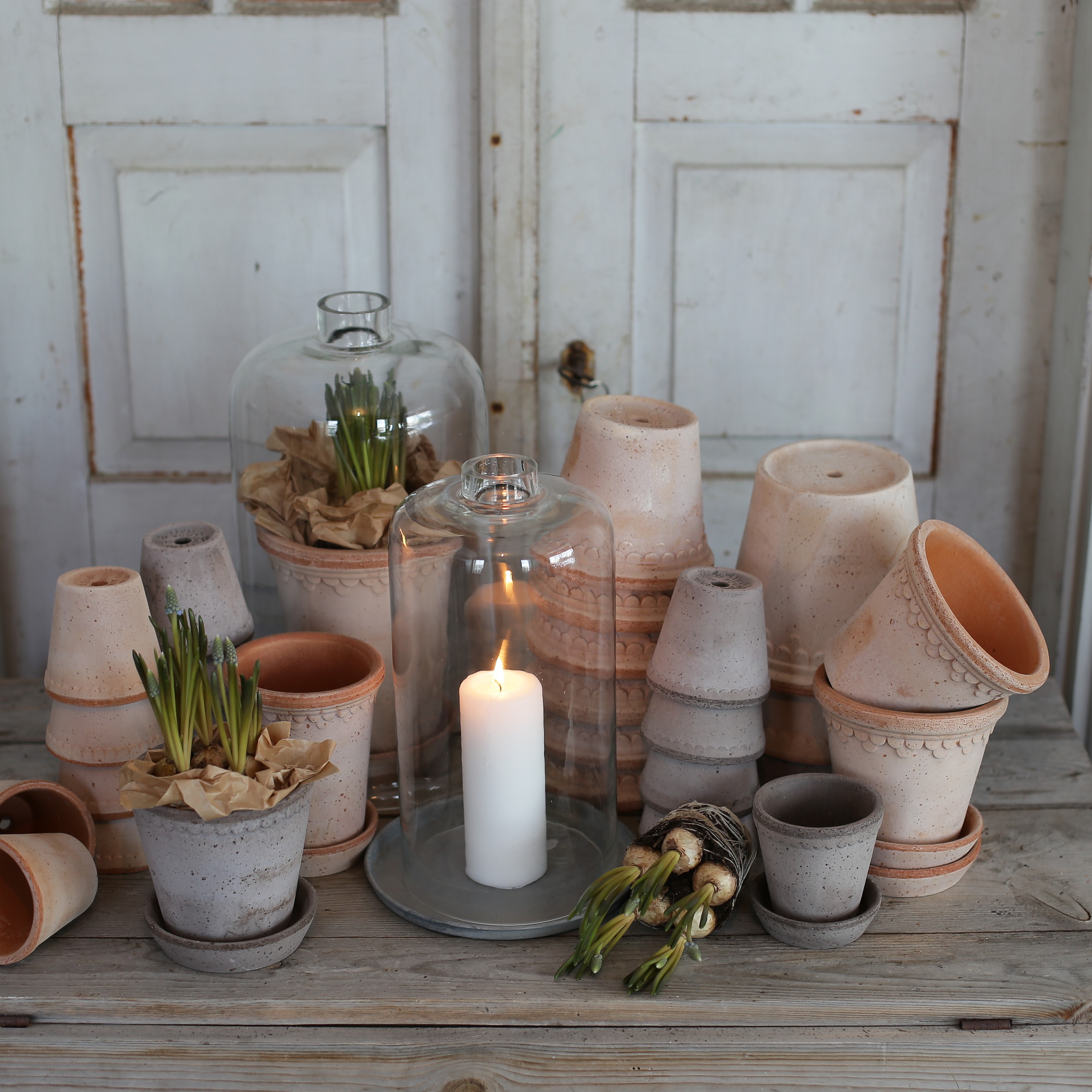 Kruka Helena mini 8,5 cm rustk terracotta - Bergs Potter - 4