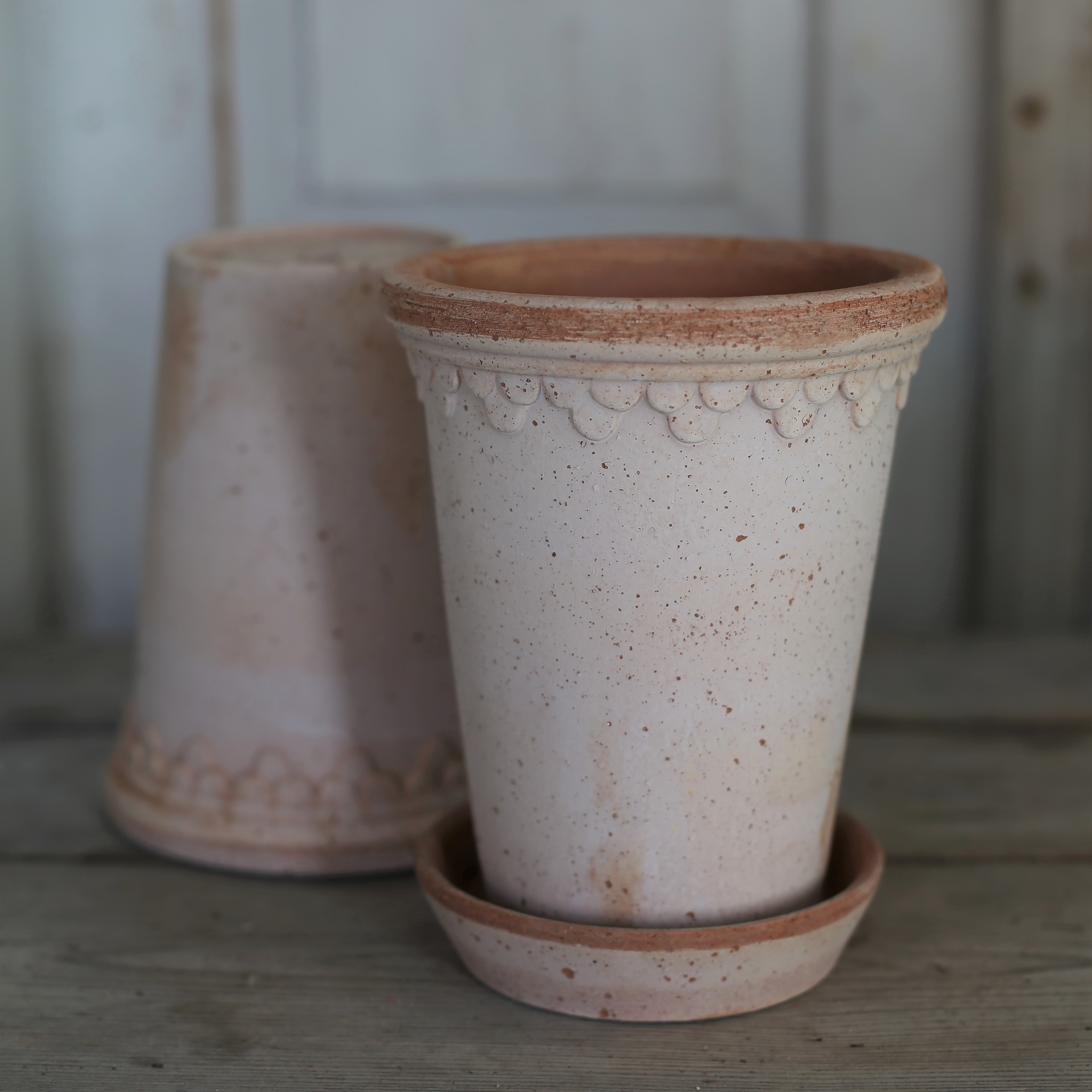 Kruka Köpenhamn hög smal rustik terracotta - Bergs Potter - 6