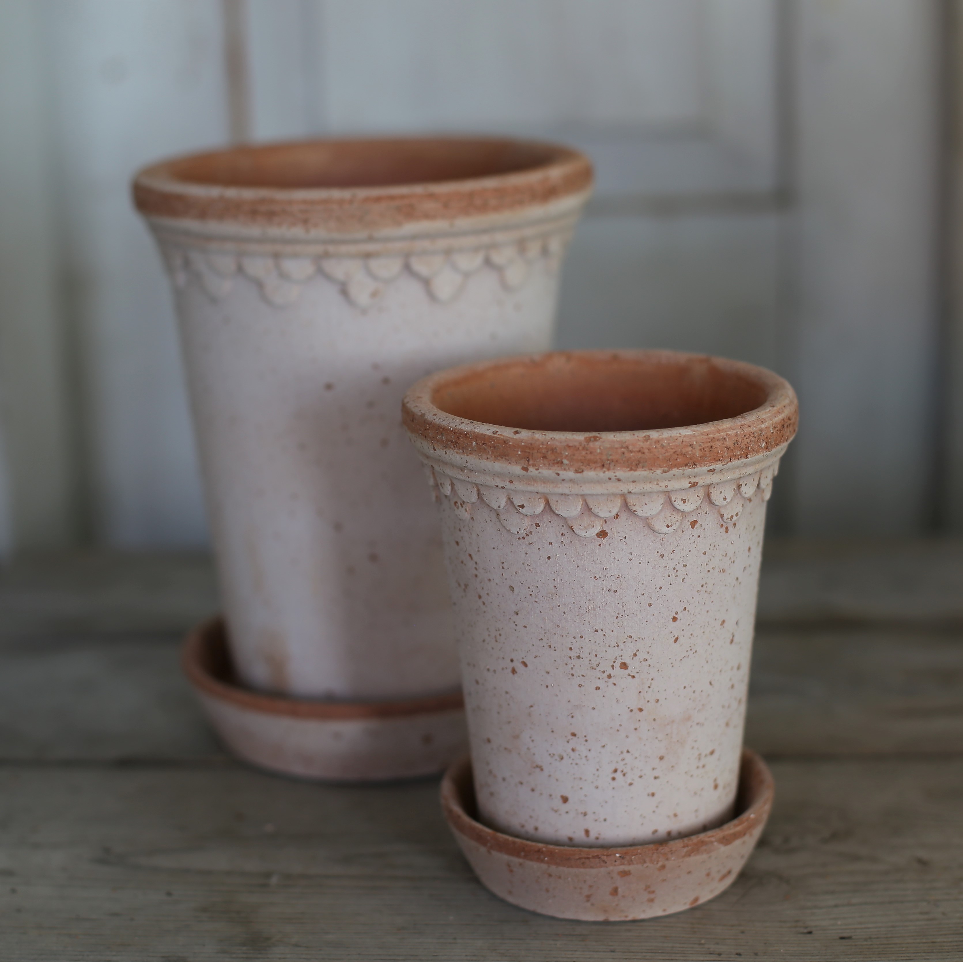 Kruka Köpenhamn låg smal rustik terracotta - Bergs Potter - 8