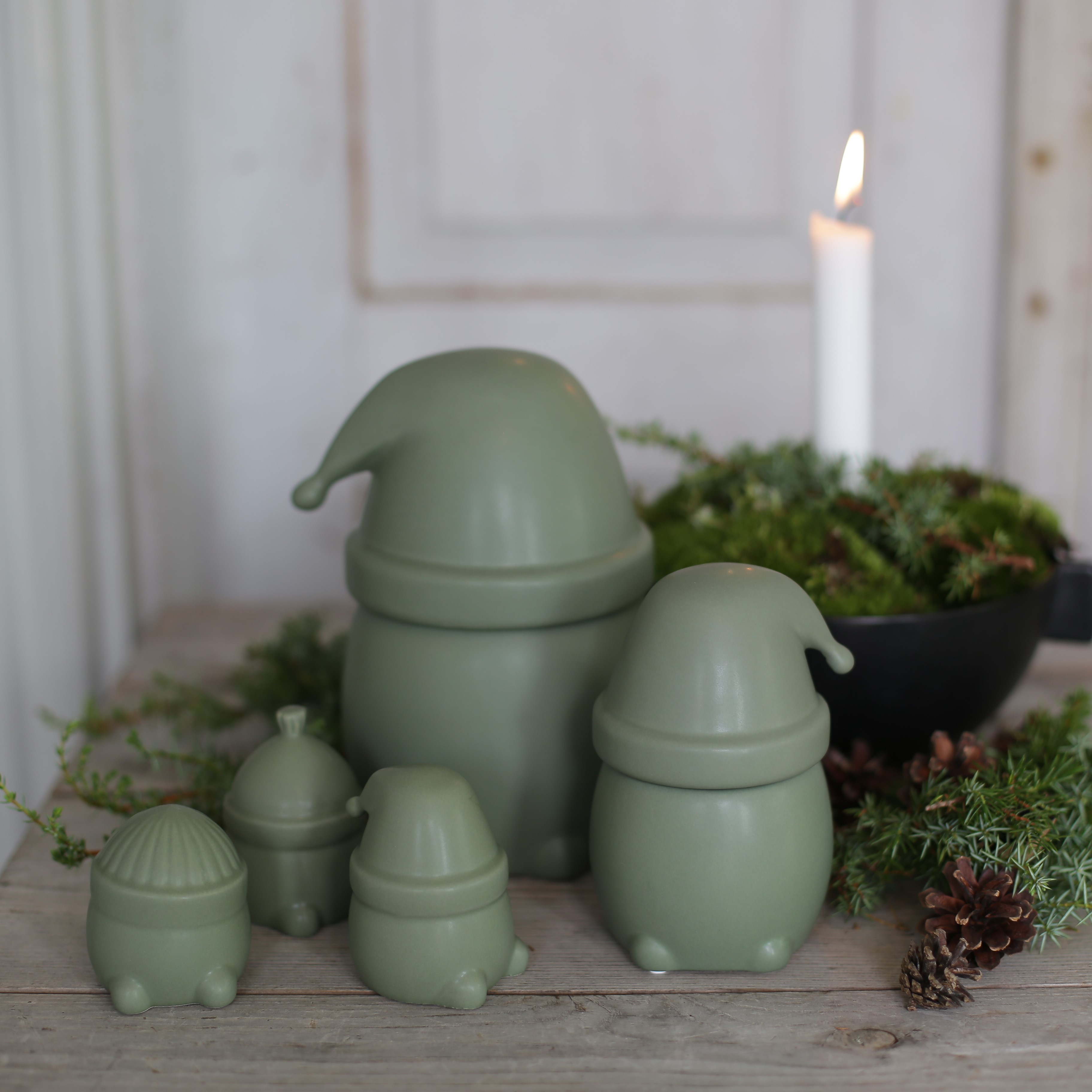 Hipster Nissar mini 3-pack - Mossgrön - 8