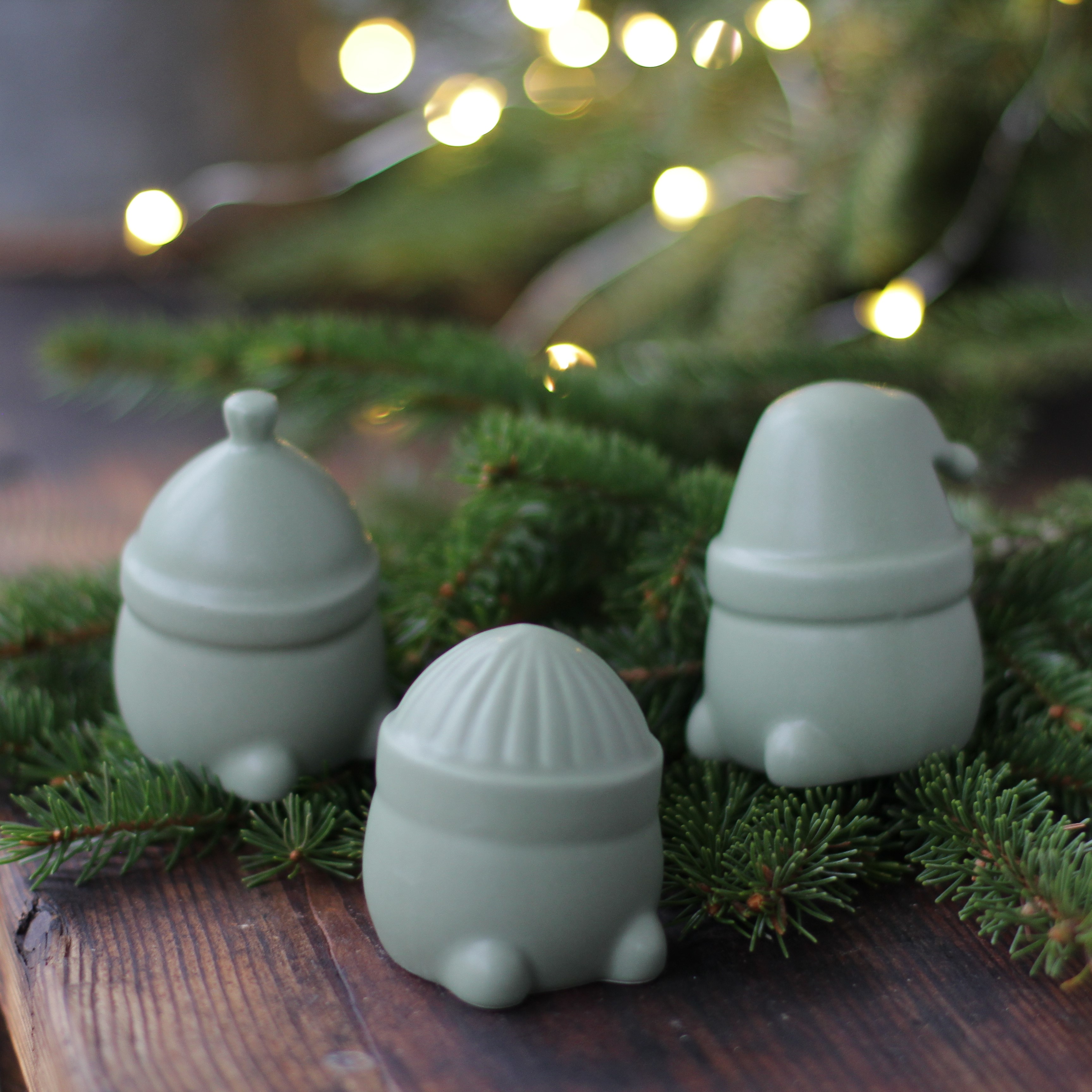 Hipster Nissar mini 3-pack - Mossgrön