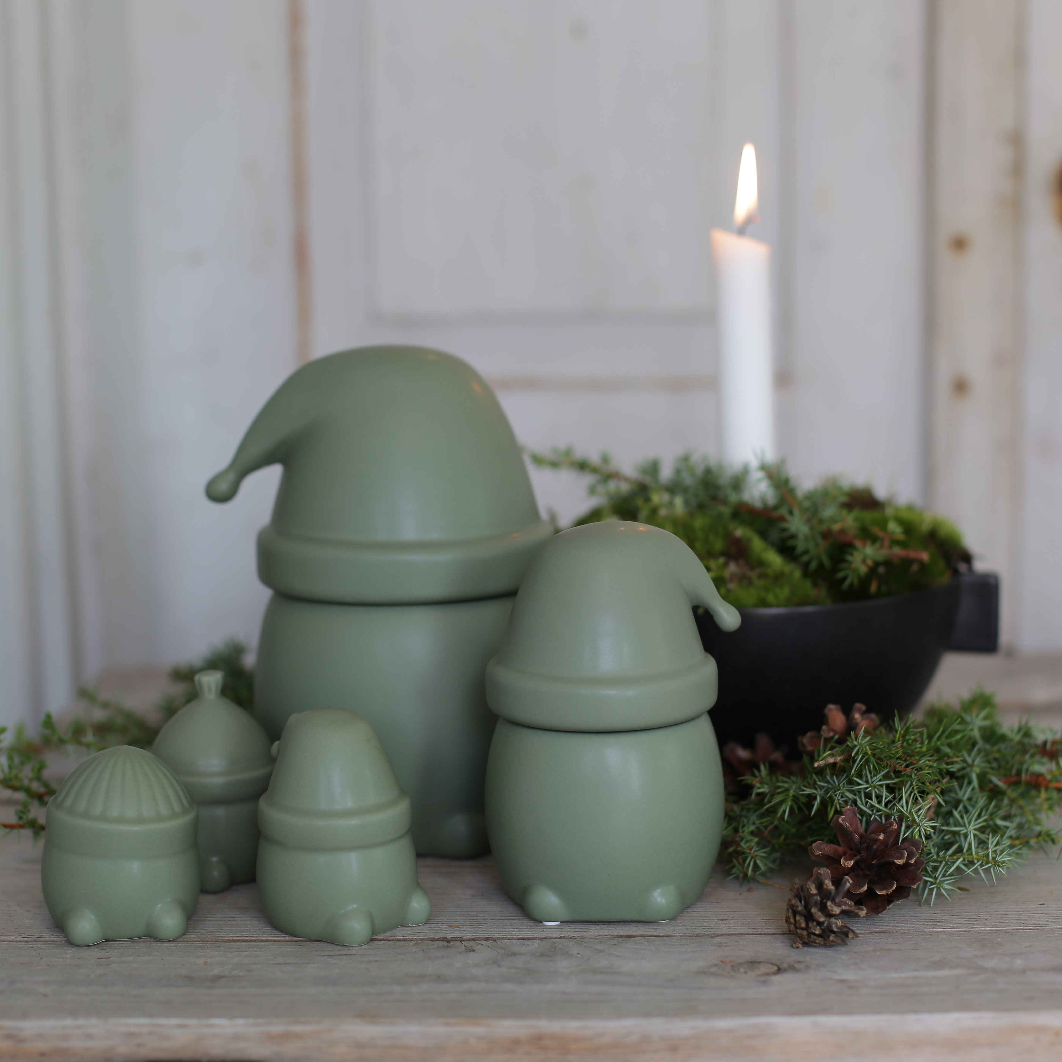 Hipster Nissar mini 3-pack - Mossgrön - 11