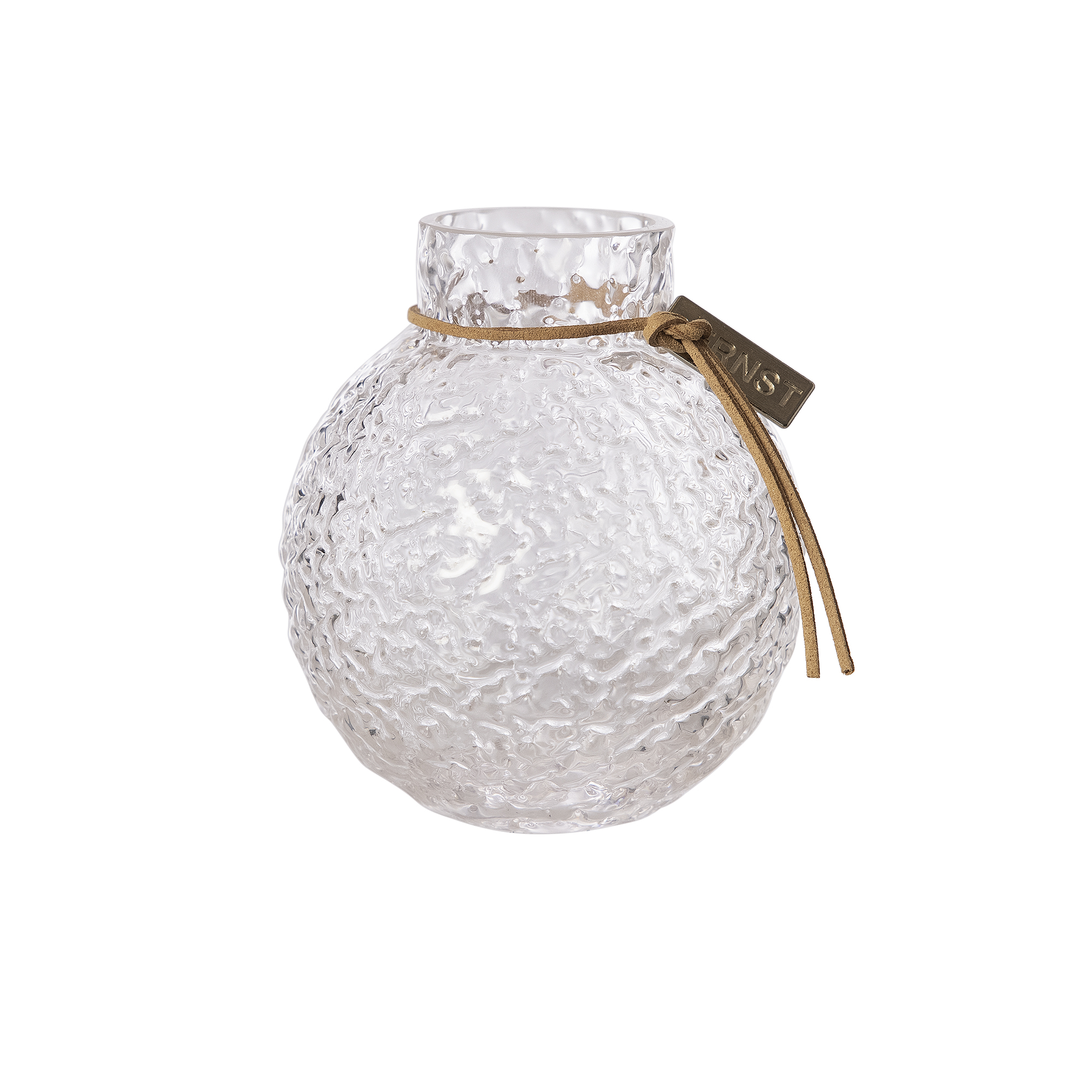 Glasvas mini/lykta mönstrad struktur - ERNST - 4