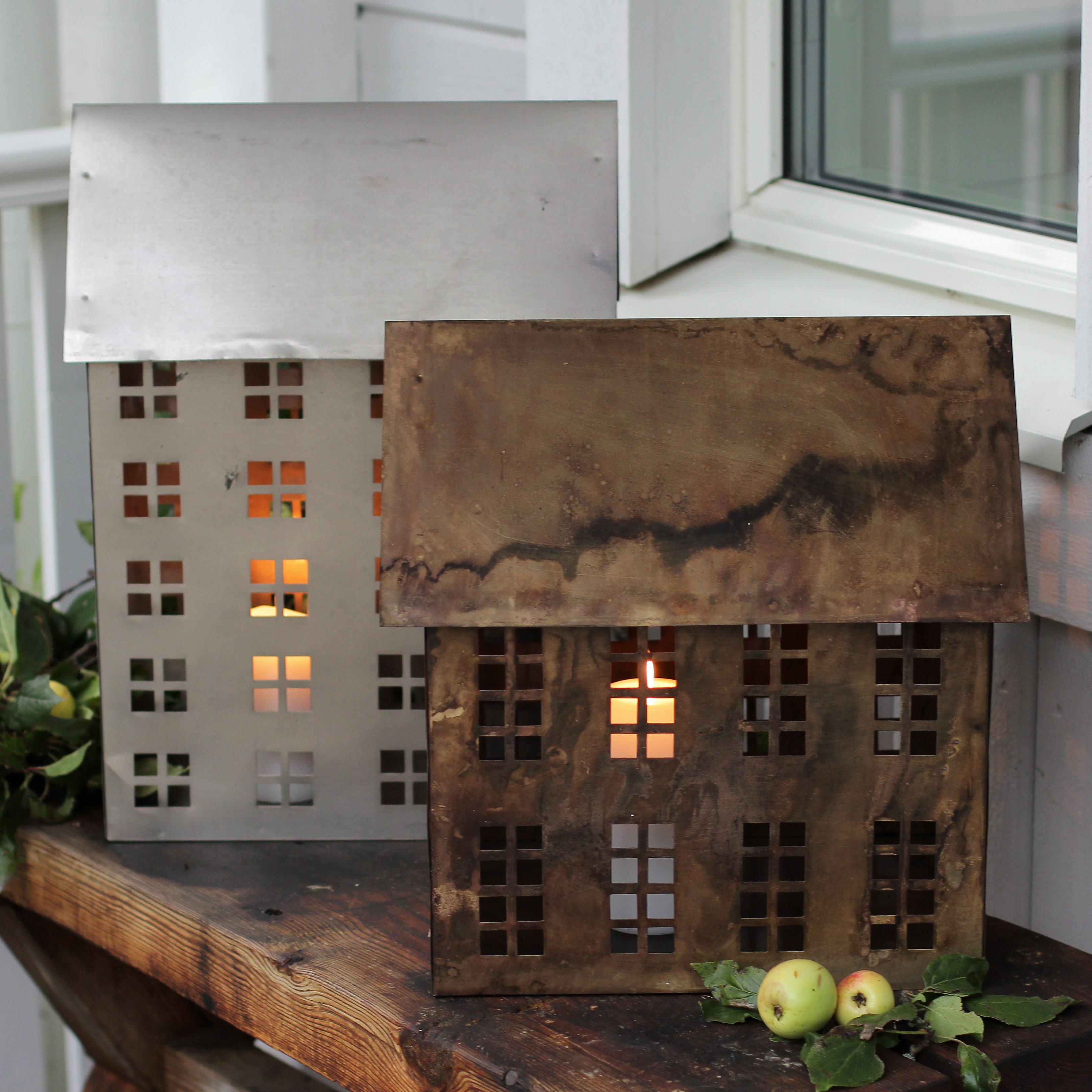 Hus lykta grå - Hög - 8