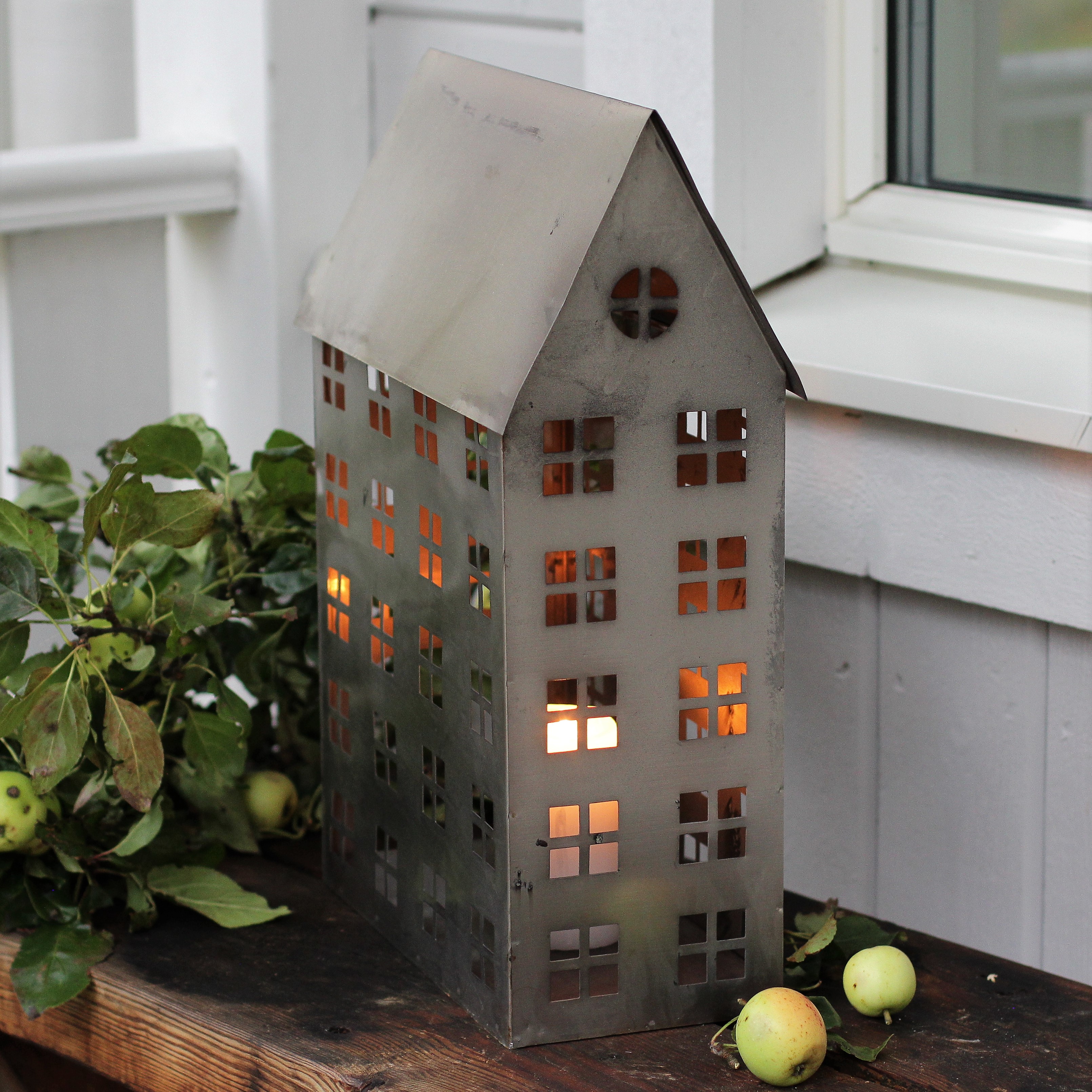 Hus lykta grå - Hög - 3