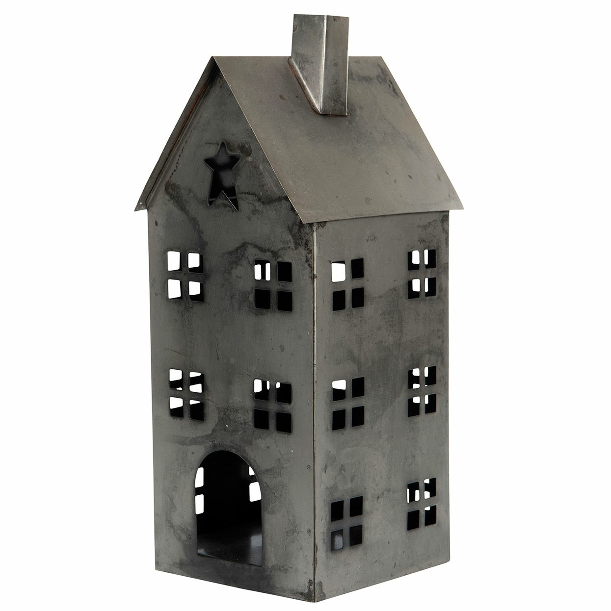 Hus lykta grå - Mellan - 2