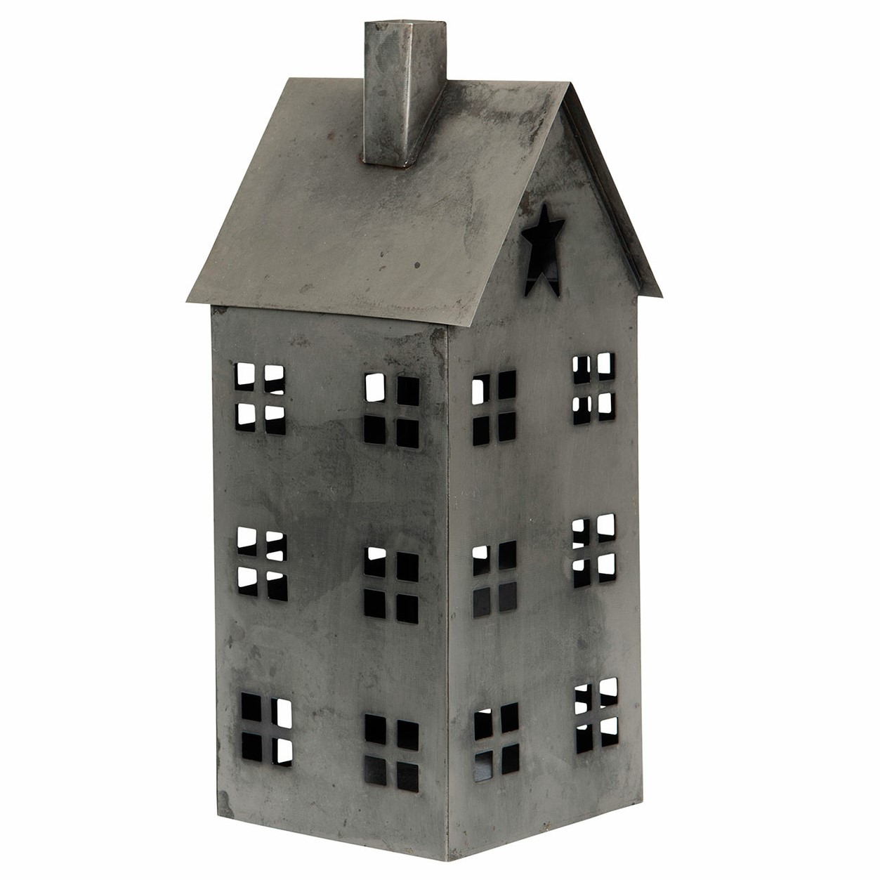 Hus lykta grå - Mellan - 3