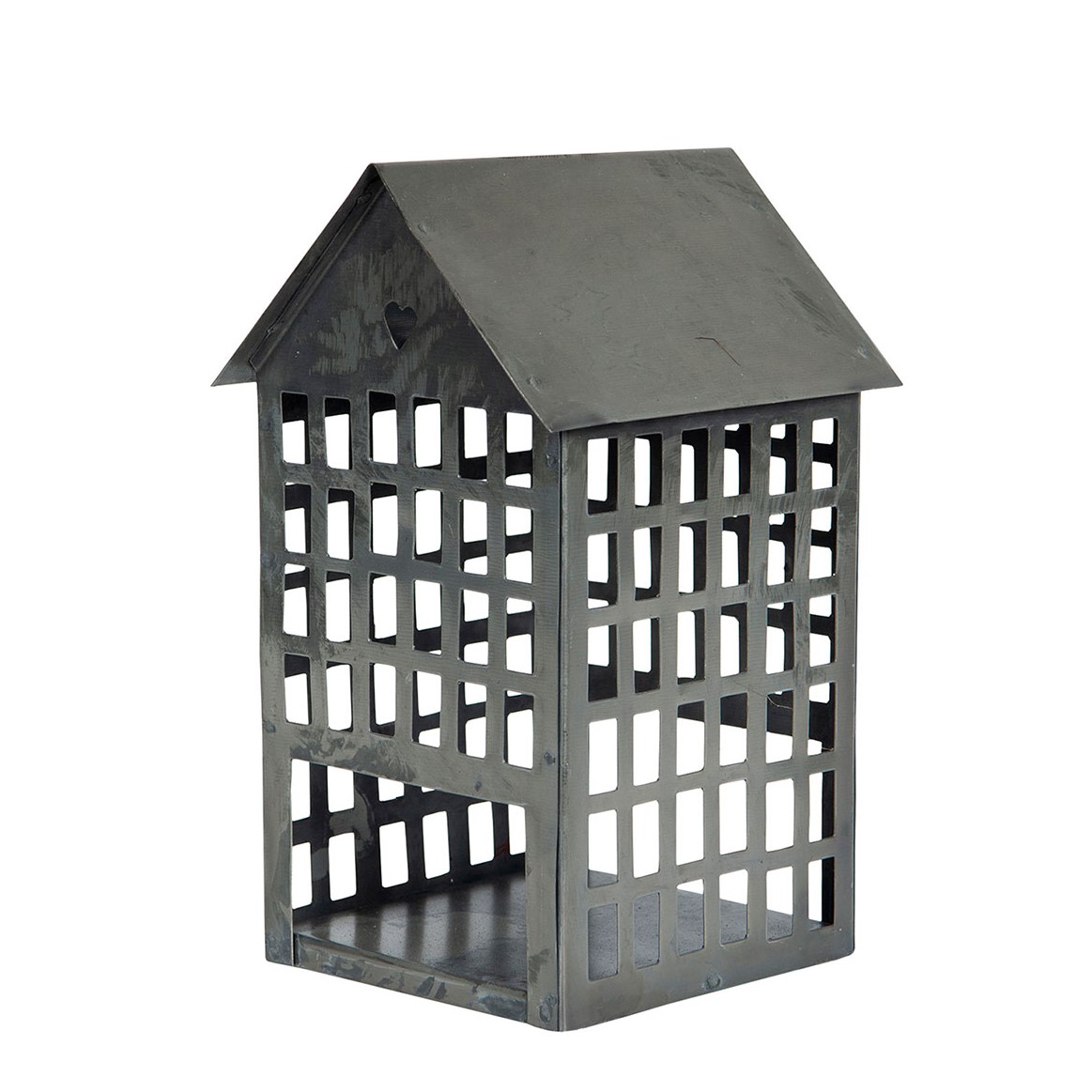 Hus lykta grå - Liten - 5