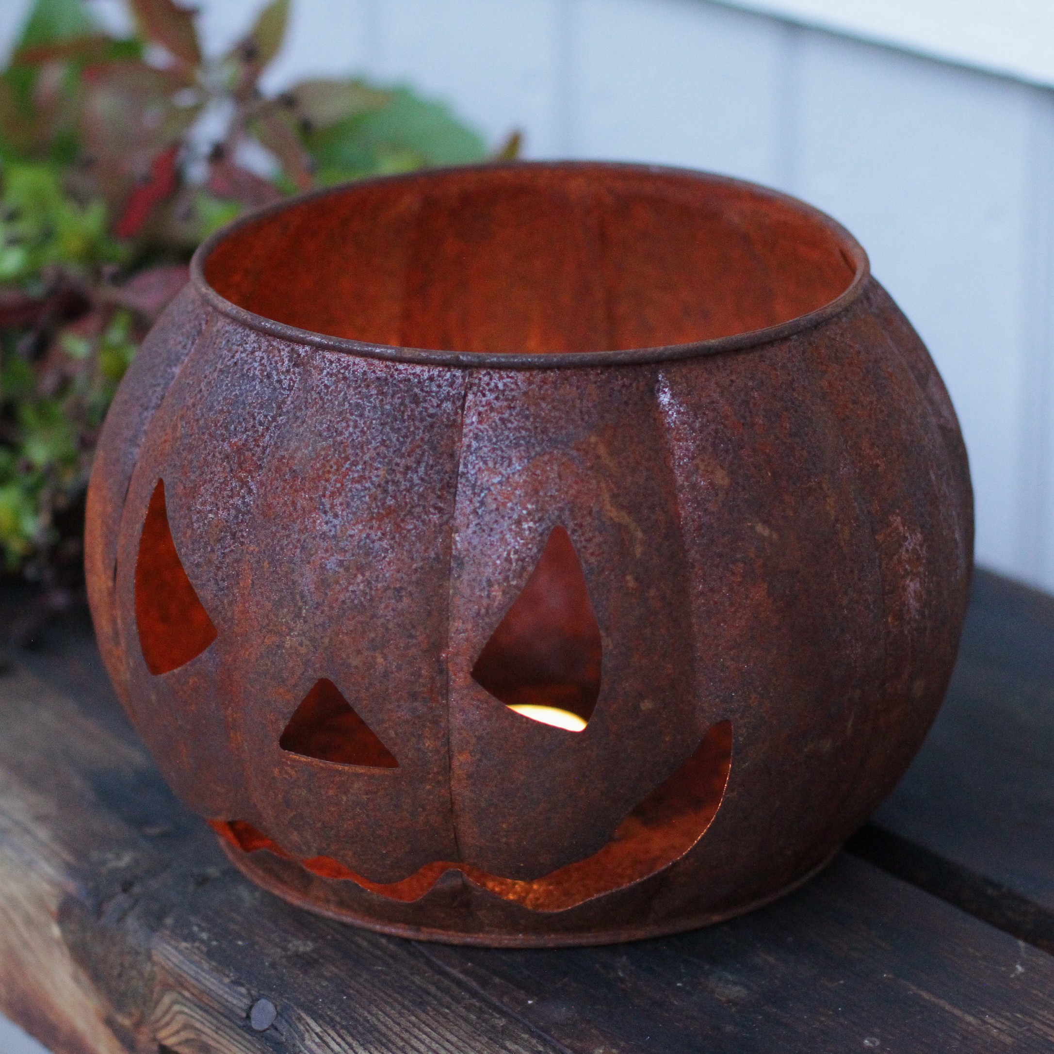 Pumpa Lykta Rost - Stor