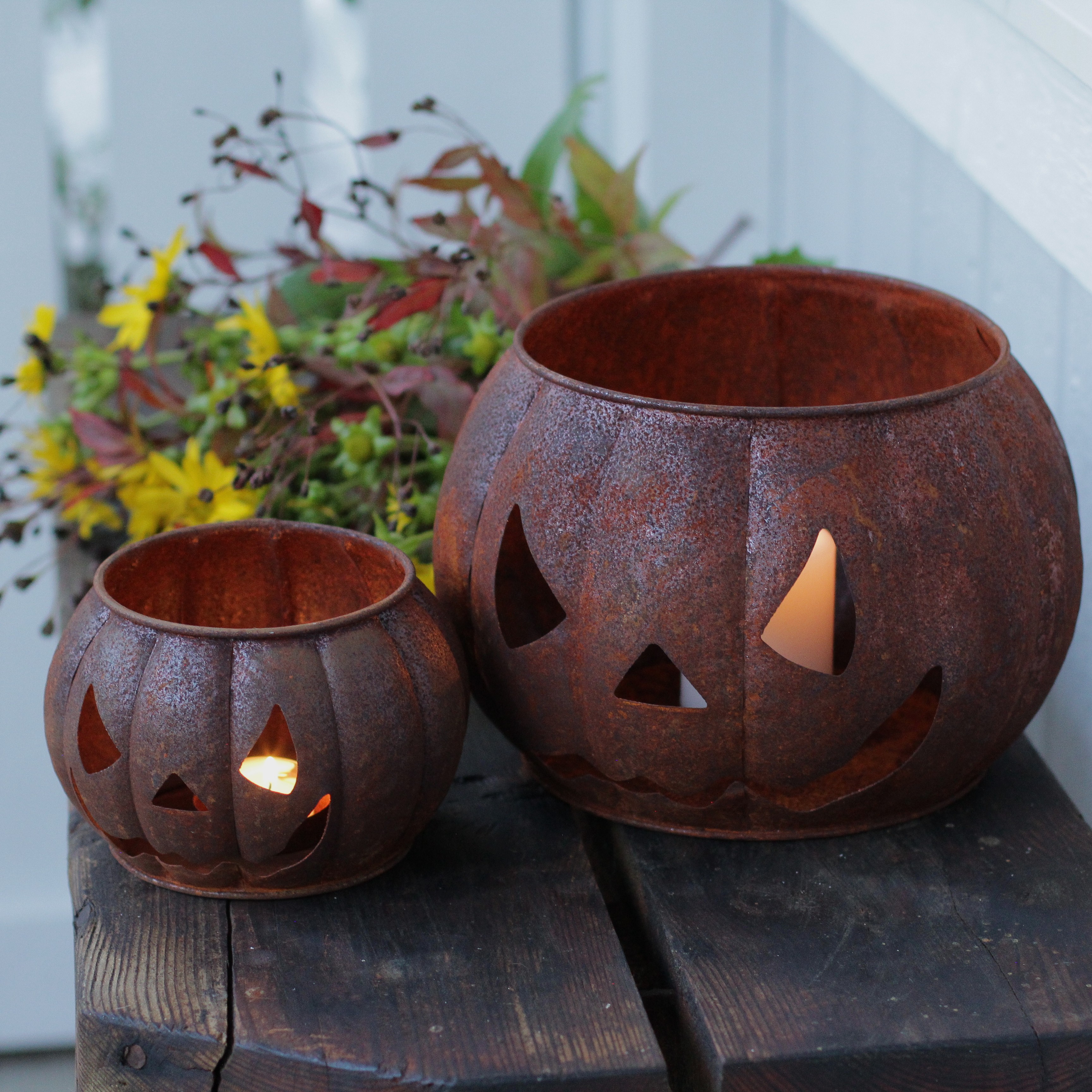 Pumpa Lykta Rost - Liten