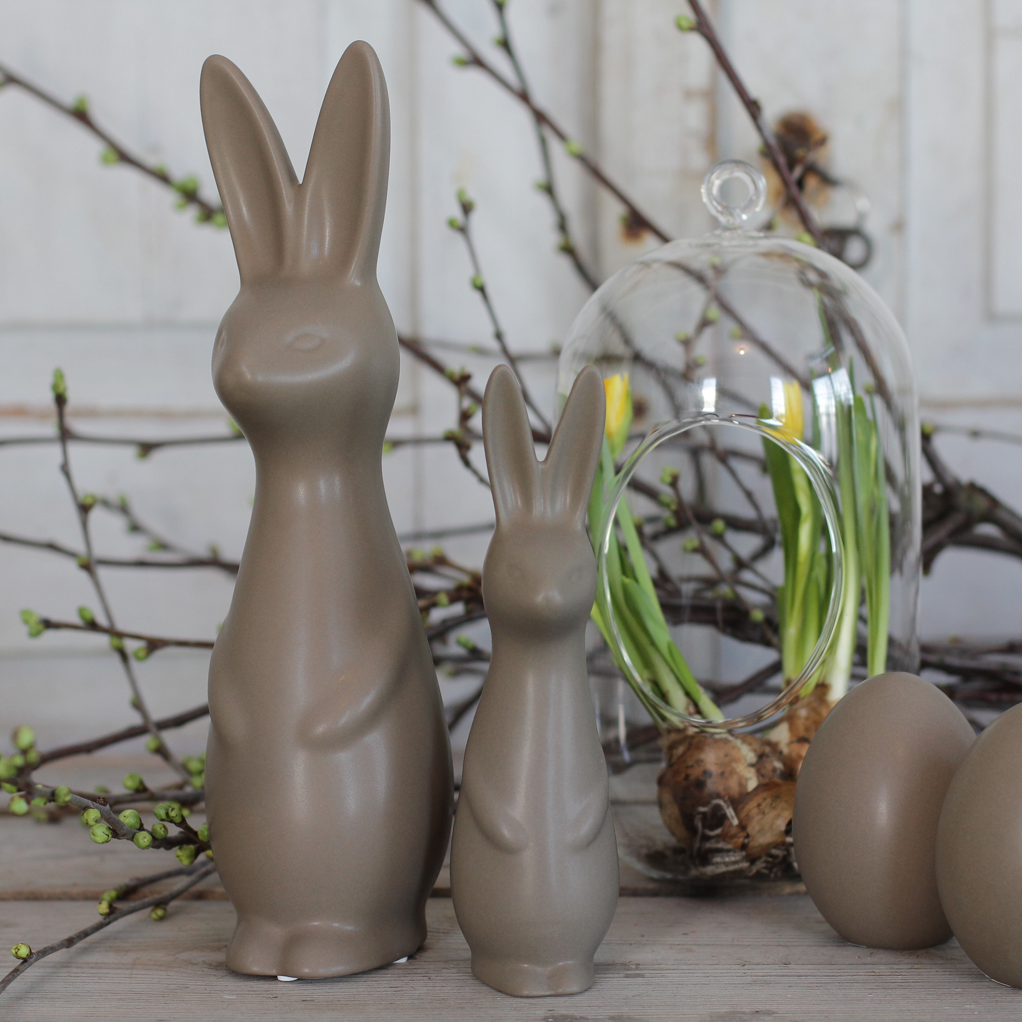 Swedish rabbit Dust  (brun) - Stor