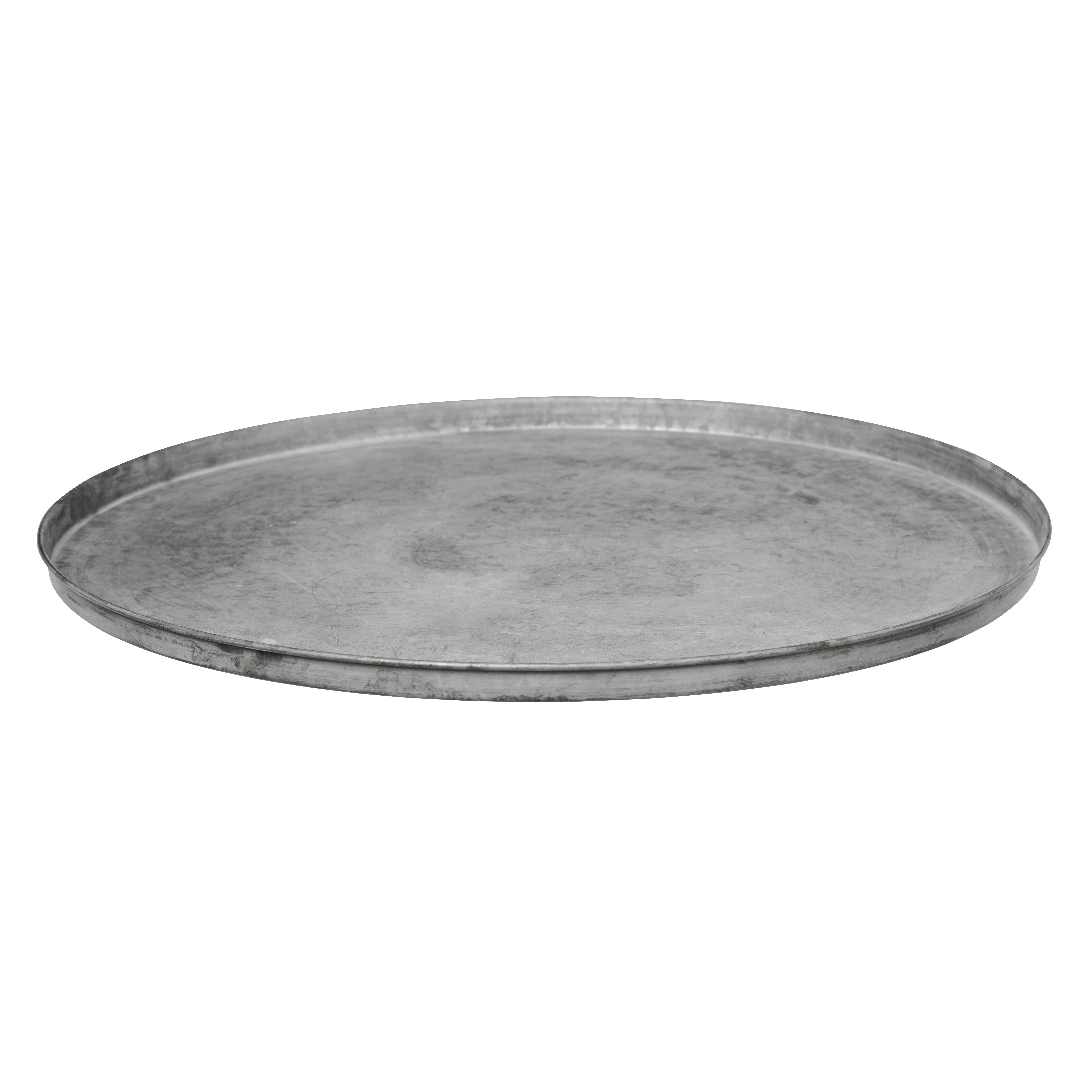 Ljusbricka/ Fat Grått - 35 cm (passar till magnetiska ljushållare)
