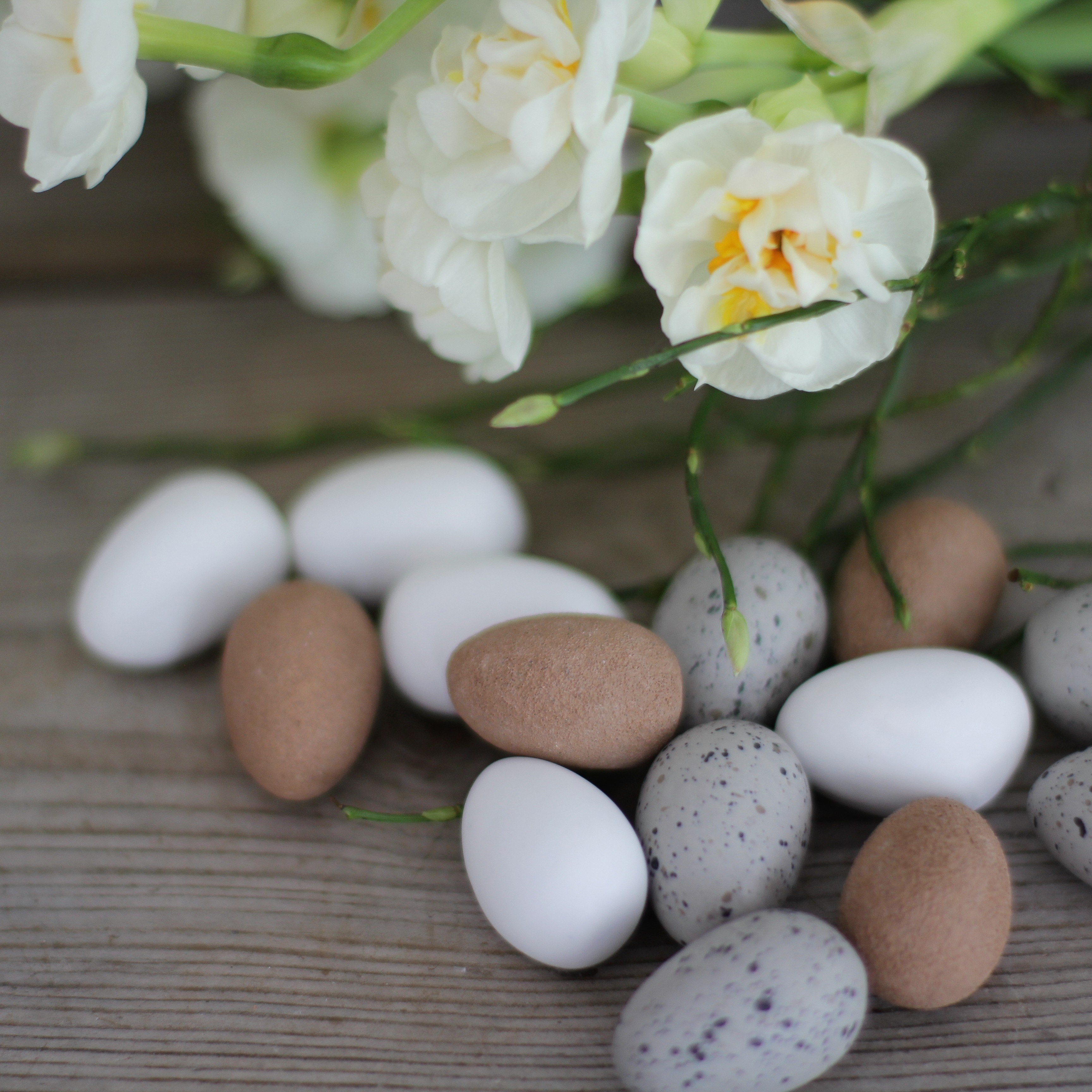 Ägg mini - Vitt - 4