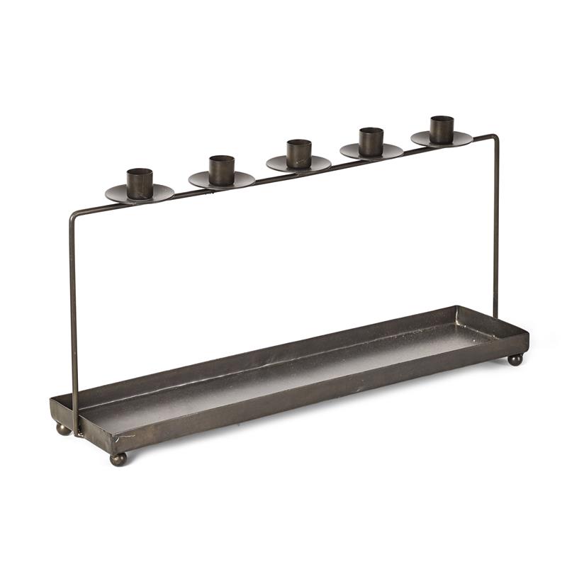 Ljusstake med Dekorationsfat - 2