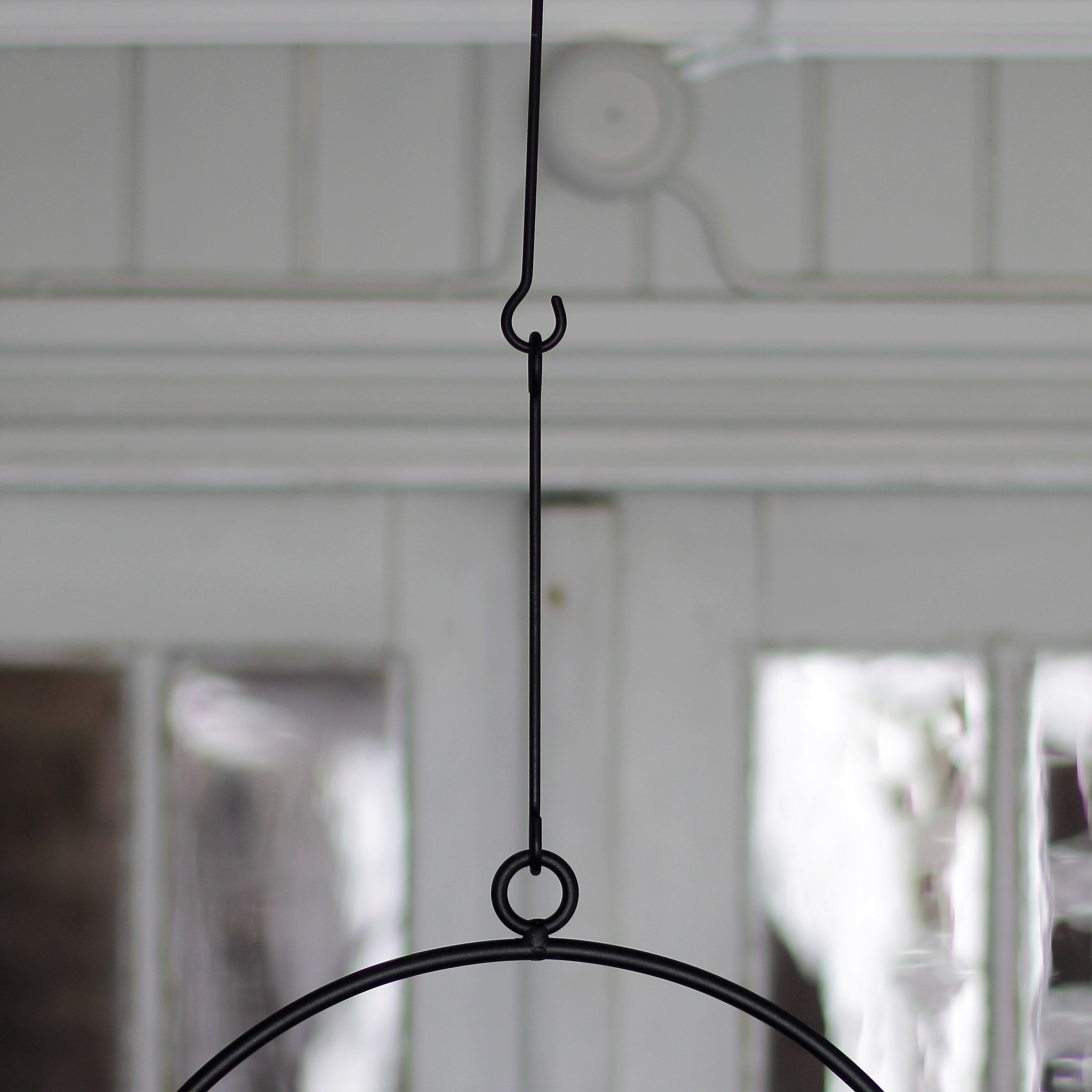 Ljusring järn 45 cm - inkl upphänge - 4