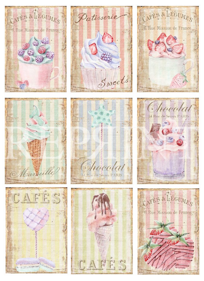 Reprint - Patisserie Collection - Paperpack A4 - 9