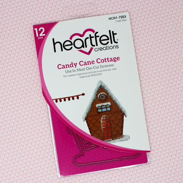 Heartfelt - Komplett set i 2 delar -  Candy cane cotton