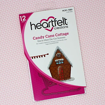 Heartfelt - Komplett set i 2 delar -  Candy cane cotton