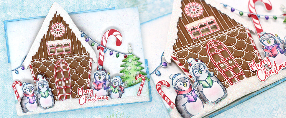 Heartfelt - Komplett set i 2 delar -  Candy cane cotton - 3