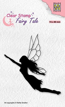 Nellies Choice - Clearstamp - silhouette Fairy Tale