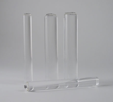 Card-io - Small Clear Acrylic Rod  - Peg Mounts 12mm dia. 1 per pack
