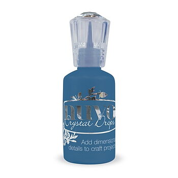Nuvo crystal drops - midnight blue 664N