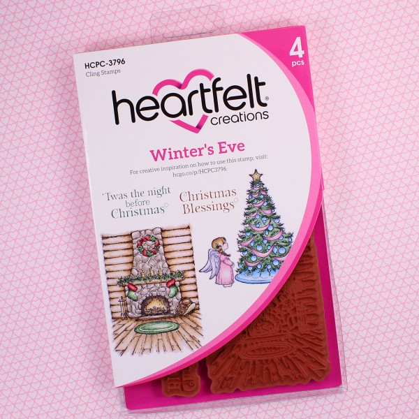 Heartfelt - Stämpelset - Winter's Eve Cling Stamp Set
