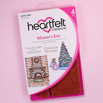 Heartfelt - Stämpelset - Winter's Eve Cling Stamp Set