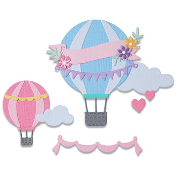 Sizzix - Dies Thinlits - Hot Air Balloon
