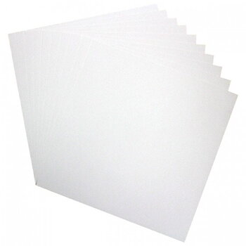 Heartfelt - White cardstock 10-pack