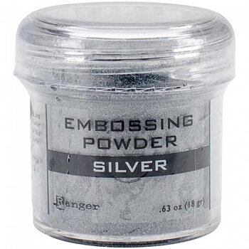 Ranger - Embossing powder - Silver super fine