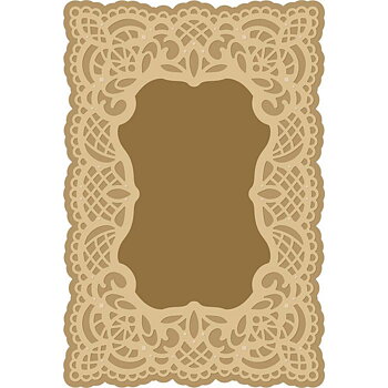 Poinsettia Perfection - Metal Die- Victorian Frame