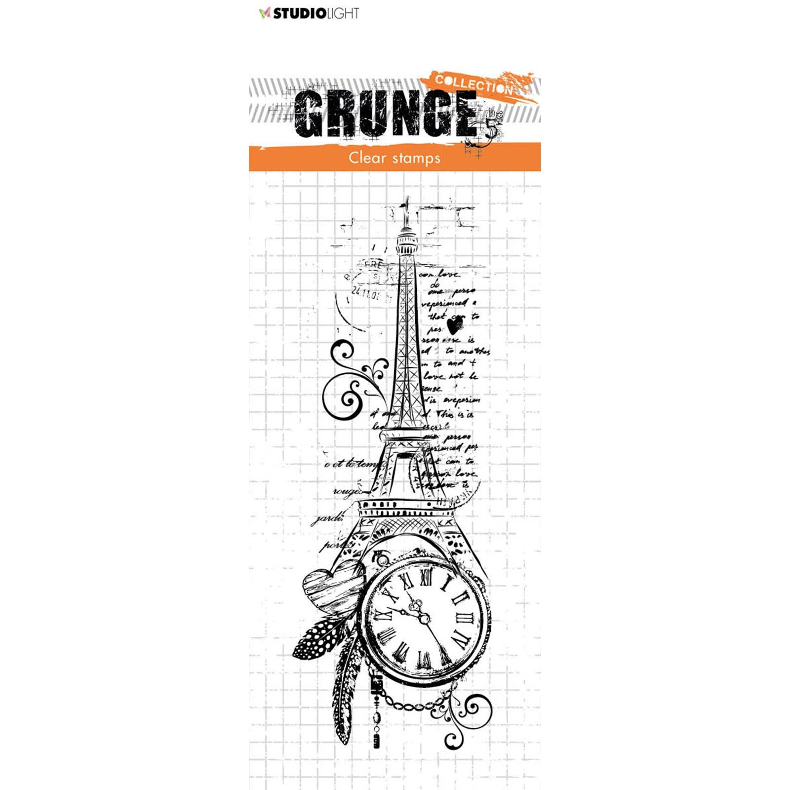 Studio Light- Grunge- Clear stamps