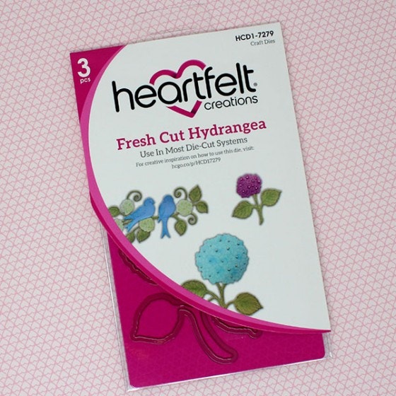 Heartfelt - Dies - Fresh Cut Hydrangea