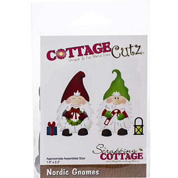 CottageCutz - Dies Nordic Gnomes 1.6"X2.2"