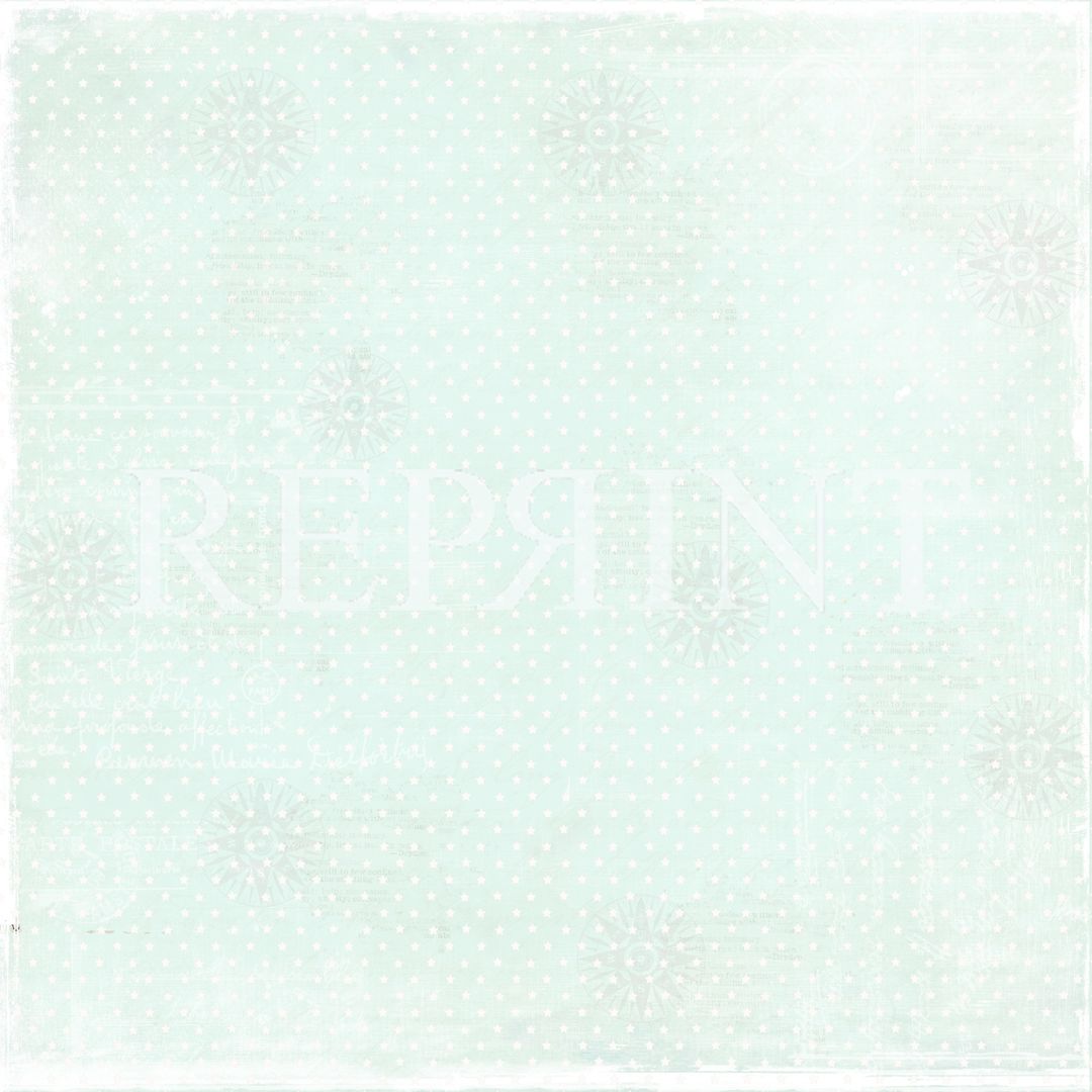Reprint - Dream Big - Blue Air balloons  12x12" - 2