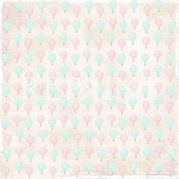 Reprint - Dream Big - Small Pink Balloons 12x12"