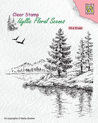 Nellie`s - Clear Stamp - Winer water´s edge