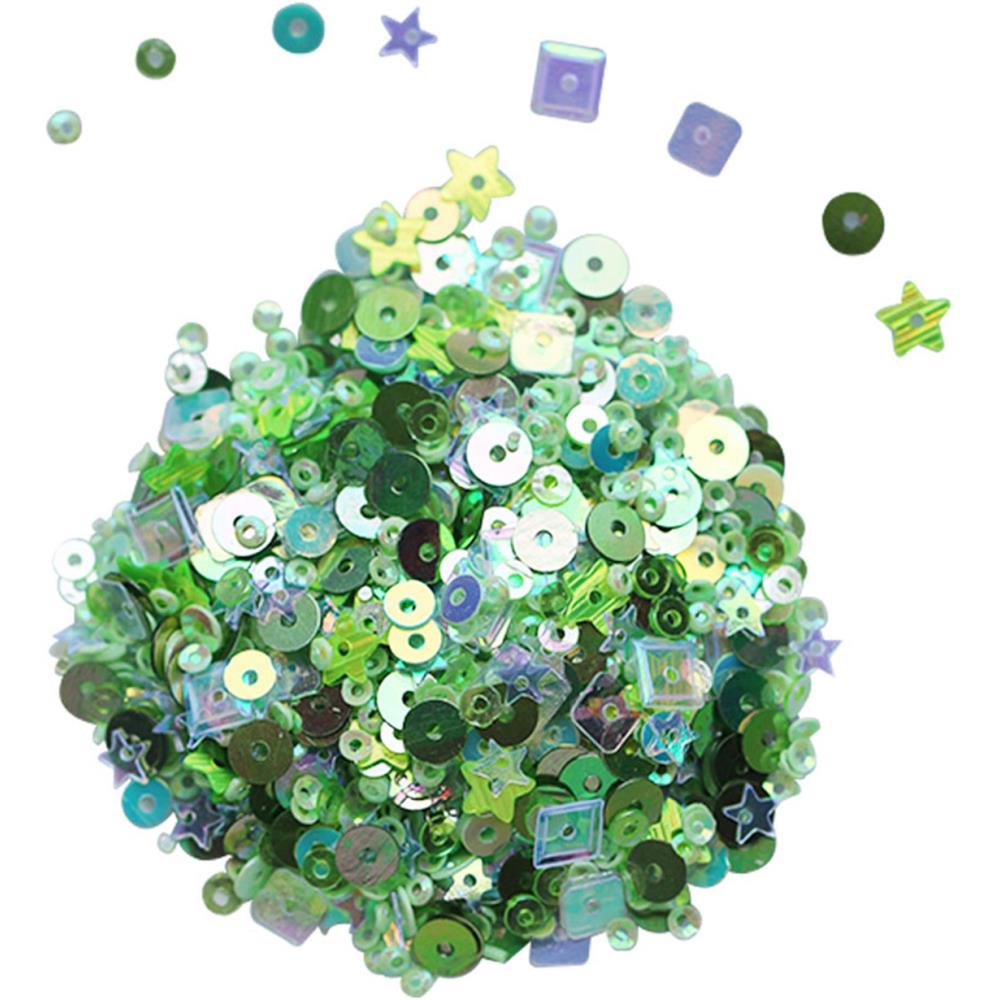 Blossom with green sequins - 25gms - 2