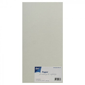 Joy- Cardstock 15x30cm - 20 st creme
