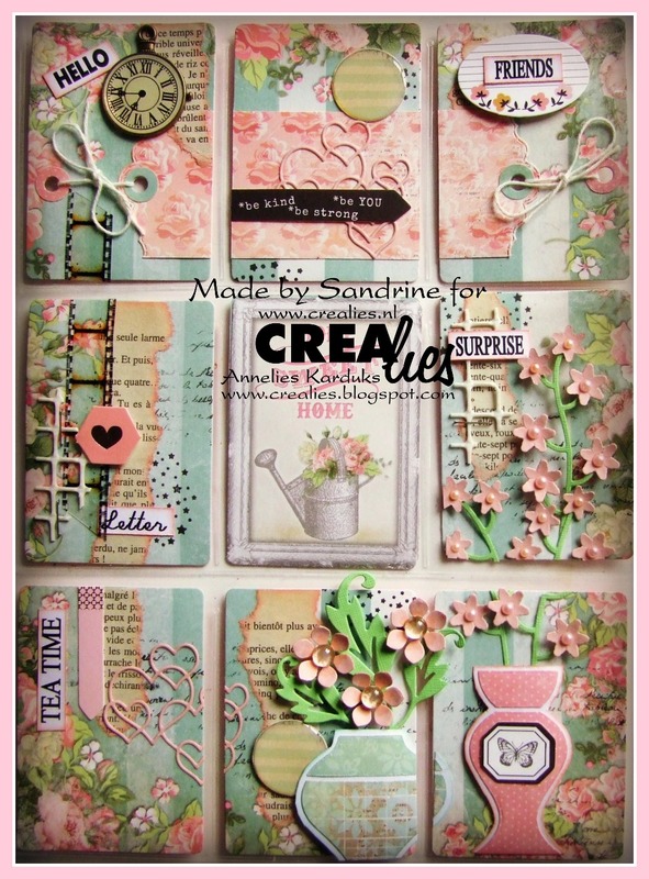 Crealies - On the edge no 10, 3 dies - 4