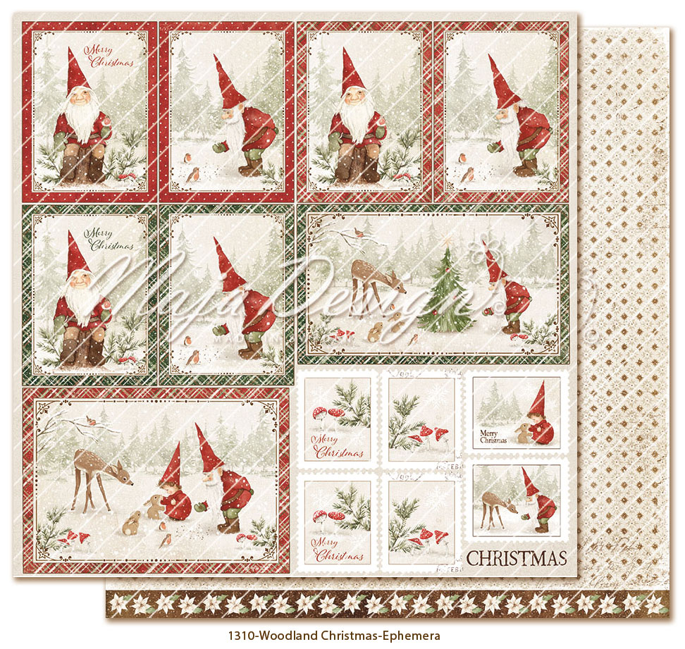 Maja Design -  Woodland Christmas - Ephemera