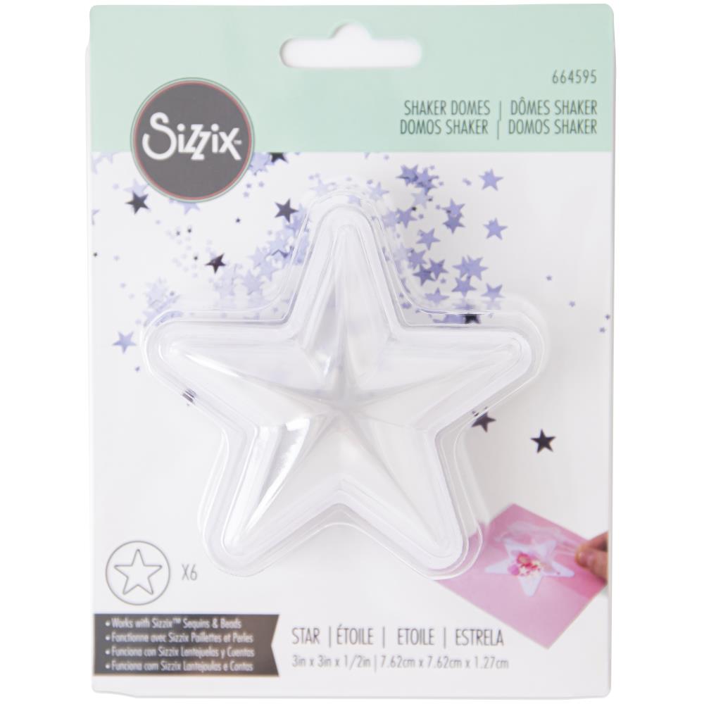 Sizzix - Making Essentials Shaker Domes- Star