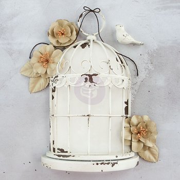 Prima - Frameworks -Birdcage Large - Antique White 