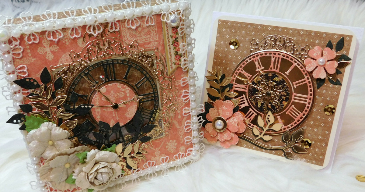 Graphic45- Dies - Tag and clock, 8 delar - 3
