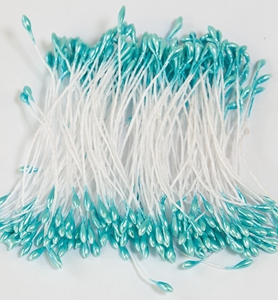 Pistiller - Ljus turkosblå - 1 mm 